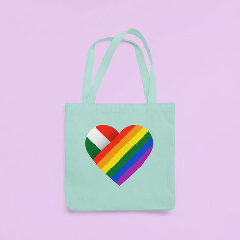 ZShowTime vászontáska - HUN Pride Szív